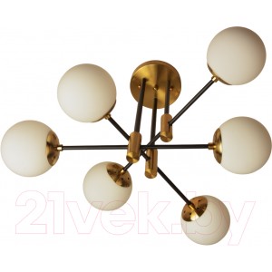 Потолочный светильник Mirastyle BL-8316/6 COPPER+BK