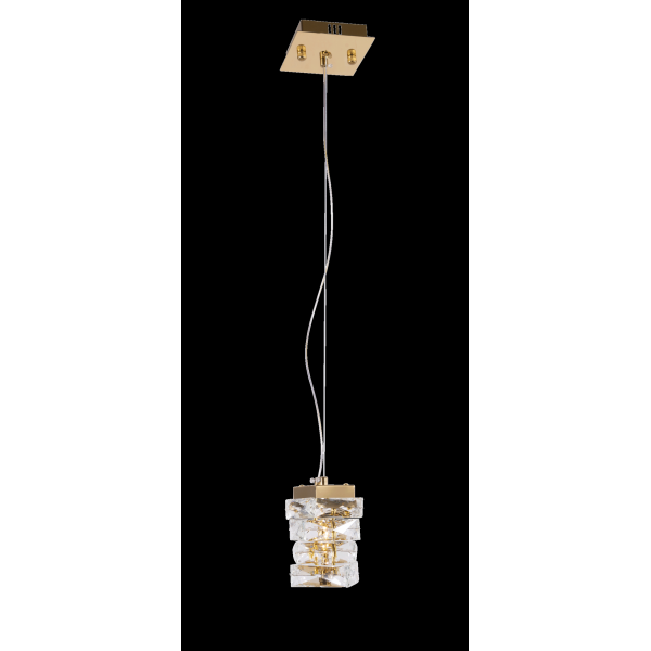2505E/12W GD+CL (1/10) Люстра NW (6W)