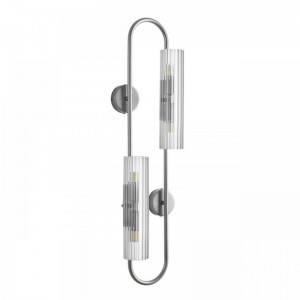 8258/4W SUSPENTIONI LN26 серебро/прозрачный, металл/стекло Бра G9 4*20W 220V TORONTO