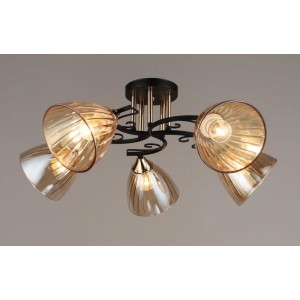 4618/5 BK+FGD (2) Люстра (RL) 4618/5 BK+FGD (2) Люстра (RL)