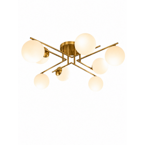 INL-4322/8 Brass ЛЮСТРА ПОТОЛОЧНАЯ