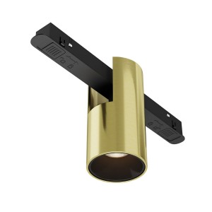 Трековый светодиодный светильник Maytoni Technical Magnetic Exility Alfa TR122-2-7W3K-BS Трековый светодиодный светильник Maytoni Technical Magnetic Exility Alfa TR122-2-7W3K-BS