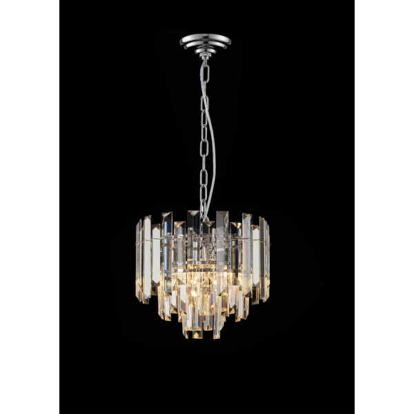 DM50-ф350*H300 CHROME (1) Люстра (NW)