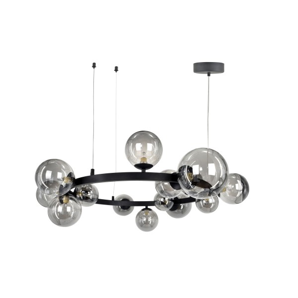 Потолочный светильник Mirastyle XL-21003/15 BK