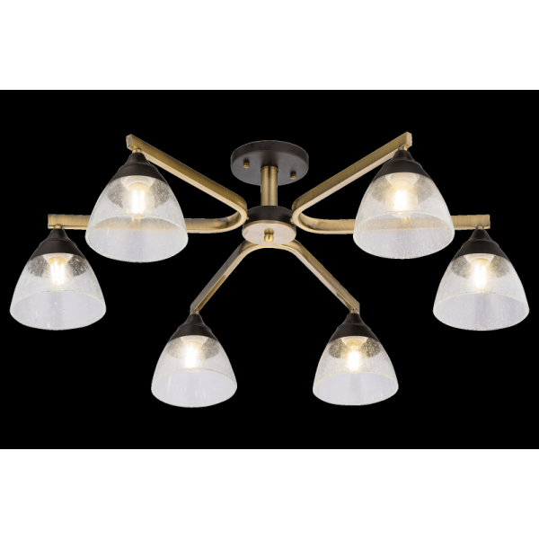 3645/6 BK+AB (2) Люстра (RL)