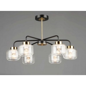 6789/6 BK+COP (1) Люстра RL # 6789/6 BK+COP (1) Люстра RL #