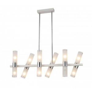 74784/12L WHITE+CHROME (1) Люстра (RL) # 74784/12L WHITE+CHROME (1) Люстра (RL) #