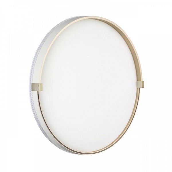 7646/ELN PALE SN 189 Светильник пластик/золотой LED 76Вт 3000/4000/6000К D490 IP43 CCT OLIDI WHITE