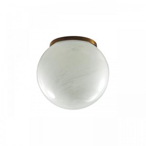 7109/1CA MIDCENT ODL26 Потолочный светильник  бронзовый/белый/стекло/металл IP20 E14 5W  220-240V MAGIA