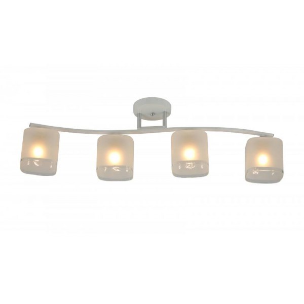 07359/4 WHITE+CHROME (2) Люстра (RL)