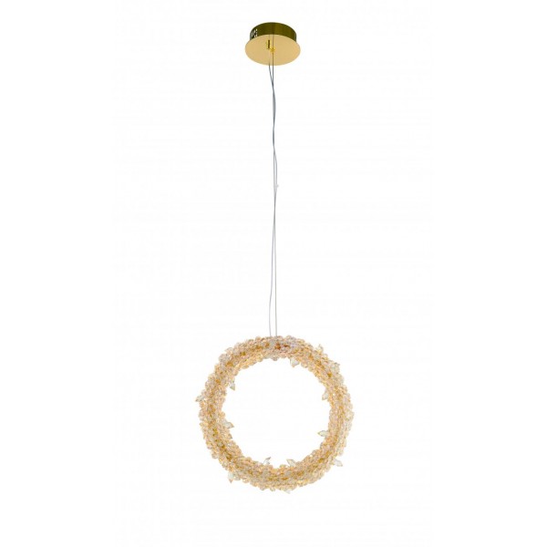 2876E/30W GOLD+CLEAR (1) Люстра NW #