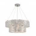 8378/5 NEOCLASSI LN хром/прозрачный, металл/хрусталь Люстра подвесная E27 5*60W 220V NARINA
