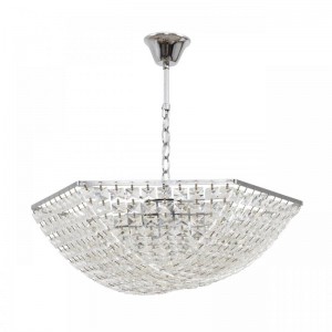 8377/5 NEOCLASSI LN хром/прозрачный, металл/хрусталь Люстра подвесная E27 5*60W 220V AMALIA