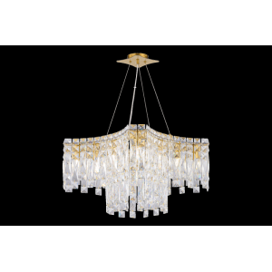 5638P/12A PLATING BRASS+CLEAR (1) Люстра NW #
