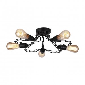 Потолочная люстра Arte Lamp A9344PL-5BK Потолочная люстра Arte Lamp A9344PL-5BK