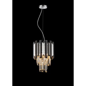 DM50-ф250*H340(1200)SM CHROME (1) Подвесной светильник (NW)