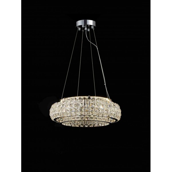 E70-ф500*H160 CHROME (1) Люстра NW