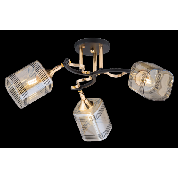 4382/3 BK+FG (6) Люстра (RL)
