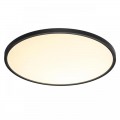 7660/48L MITRA LED SN 087 Светильник пластик/белый/черный LED 48Вт 3000/4000K D600 IP40 ALFA BLACK