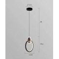 Подвесной светодиодный светильник Lanbos LED.33014-1BK