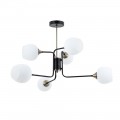 Подвесная люстра Arte Lamp Skat A3564PL-6BK