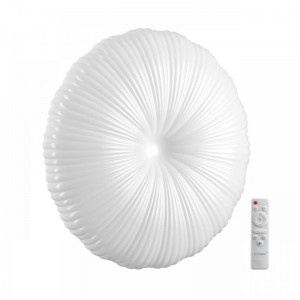 7678/FL PALE SN 201 Светильник пластик/белый LED 90Вт 3000-6000К D590 IP43 пульт ДУ ANIX