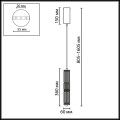 Подвесной светильник Odeon Light Collier L-Vision 5455/12L