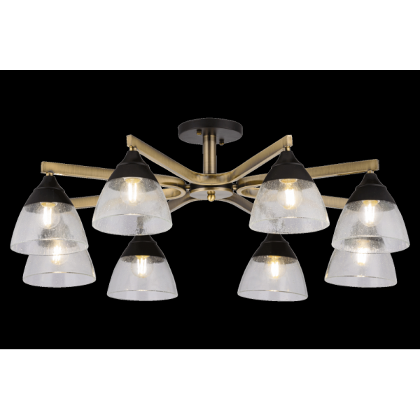 3645/8 BK+AB (1) Люстра (RL)