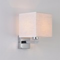 8360/1W CLASSI хром/бежевый металл/текстиль Бра E27 60W 240V NORMAN