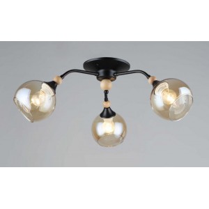 5062/3 BK+WOOD (4) Люстра (RL) 5062/3 BK+WOOD (4) Люстра (RL)