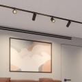 Трековый однофазный двухжильный светильник Novotech Selene Port 359901