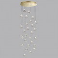 Каскадная светодиодная люстра Odeon Light L-Vision Jemstone 5085/120L