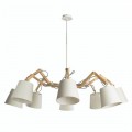 Подвесная люстра Arte Lamp Pinoccio A5700LM-8WH