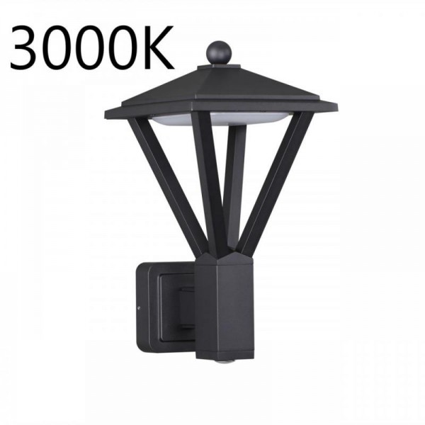 Уличный настенный светодиодный светильник Odeon Light Nature Bearitz 6655/15WL3