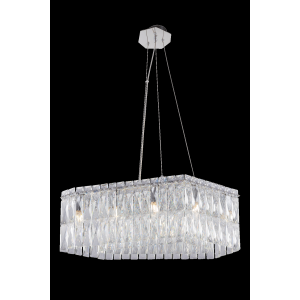2651R/8A CHROME+SILVER+CLEAR (1) Люстра NW #