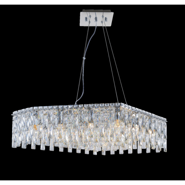 5725R/10A CHROME+CLEAR (1) Люстра NW