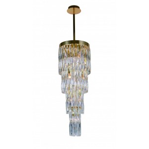 2774E/9A GOLD+CLEAR (1) Люстра NW
