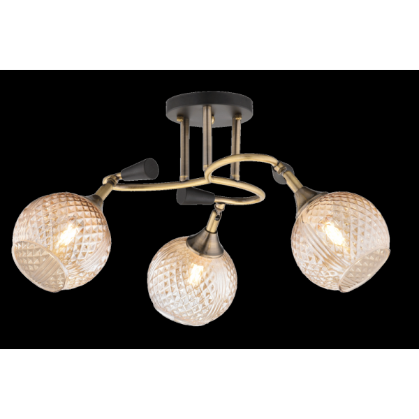 5074/3 AB+BK (4) Люстра (RL)