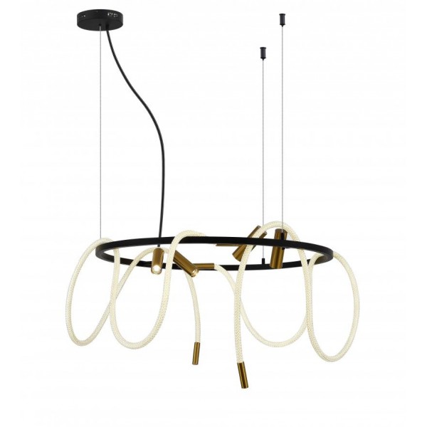 KT880-DW-80 BLACK (1) Люстра NW