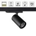 359578 PORT NT25 000 черный Светильник трехфазный трековый светодиодный IP20 LED 35W 3000K 220-240V HELIX