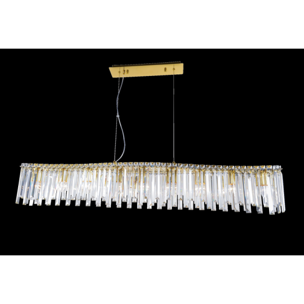 5706E/9A GOLD+CLEAR (1) Люстра NW