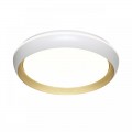 7650/DL PALE SN 141 Светильник пластик/белый/золотой LED 48Вт 4000К D380 IP43 TOFIQ WHITE