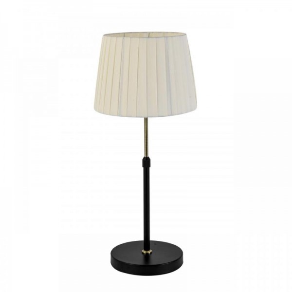 8302/1T MODERNI бронза/черный/бежевый, металл/текстиль Настольная лампа E27 1*60W 220V TUNE