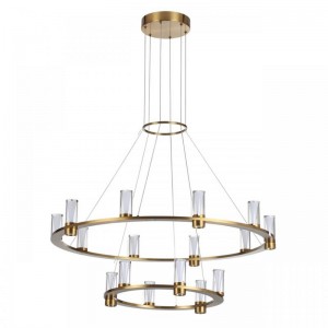 7144/110L HIGHTECH ODL26 Подвесной светильник  античная бронза/акрилл/металл IP20 LED 93W 5960Лм 3000K 180° 220V DEFANCE