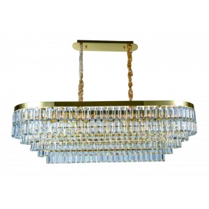 2752E/19A GOLD+CLEAR (1) Люстра (в 2-х коробках) NW