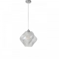 8288/1A MODERNI хром/прозрачный, металл/стекло Подвес E27 1*60W 220V TIDE