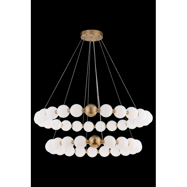 788P-D1020+820 BRONZE+WH (1) Люстра (NW)