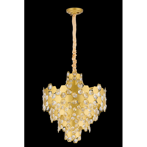 5281A/6+3A SP BRS (1) Люстра (NW)