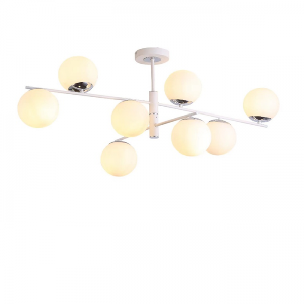 Потолочный светильник Mirastyle MD-16115/8 WH+CR