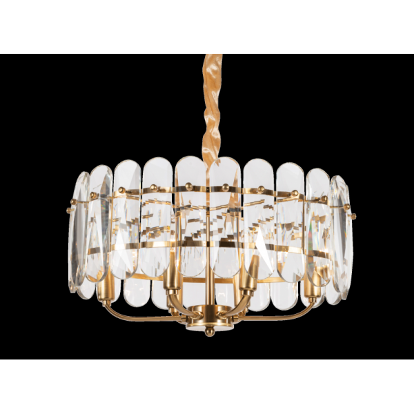 5415P/6 PT BRS (1) Люстра (NW)